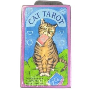 New Cat Tarot Deck cat‎ tarot cards divination card deck